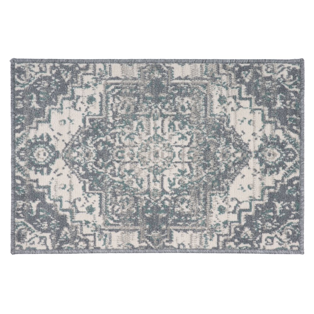 Traditional Medallion Cream 2'x3' Area Rug