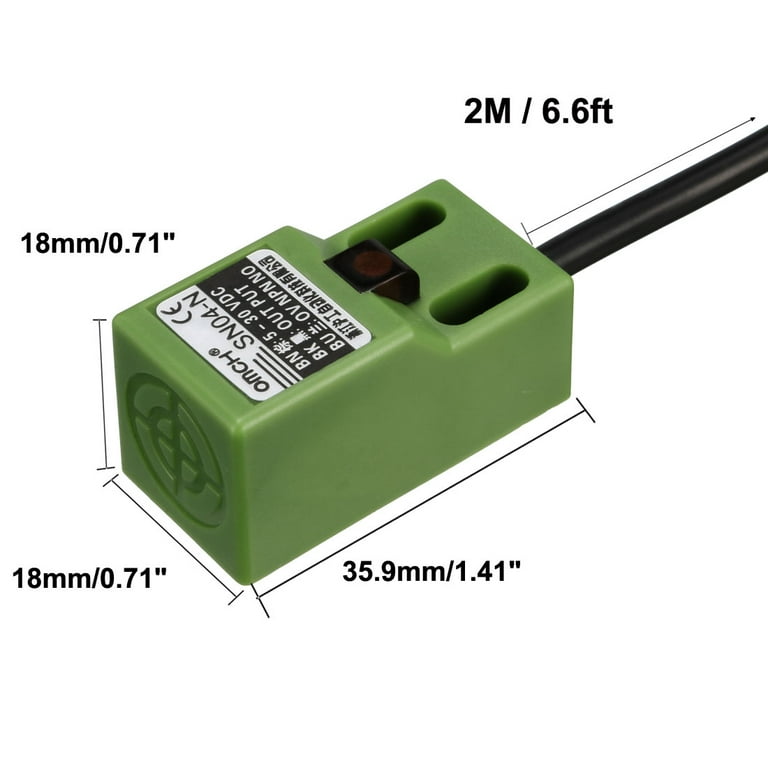 Sensore Di Prossimità Induttivo NPN 4mm - SN04-N, DC 10-30V, 3 Fili