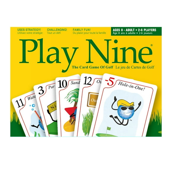 Play Nine Card Game, Nine Board Game, Golf, Card Game, High End