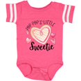 thumbnail image 3 of Inktastic Pop Pop's Little Sweetie with Pink Heart Cookie Boys or Girls Baby Bodysuit, 3 of 5