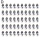 thumbnail image 1 of 50 Pcs Mini Jesus Figures Easter Jesus Loves You Jesus Toys Little Jesus Figures, 1 of 1
