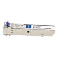 thumbnail image 2 of AddOn IBM 45W1218 Compatible SFP+ Transceiver - SFP+ transceiver module (equivalent to: IBM 45W1218) - 8Gb Fibre Channel (LW) - Fibre Channel - LC single-mode - up to 6.2 miles - 1310 nm (pack of 8) - for IBM System Storage SAN24B-4, SAN40B-4, 2 of 8