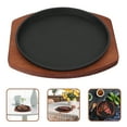 thumbnail image 2 of KAKOWELY 1Pc BBQ Non-Stick Grill BBQ Pan Steak Grill Pan Stovetop Grill BBQ Stovetop Grill for Induction Cooker (19CM Round),8.27X"X7.48"X0.98", 2 of 4