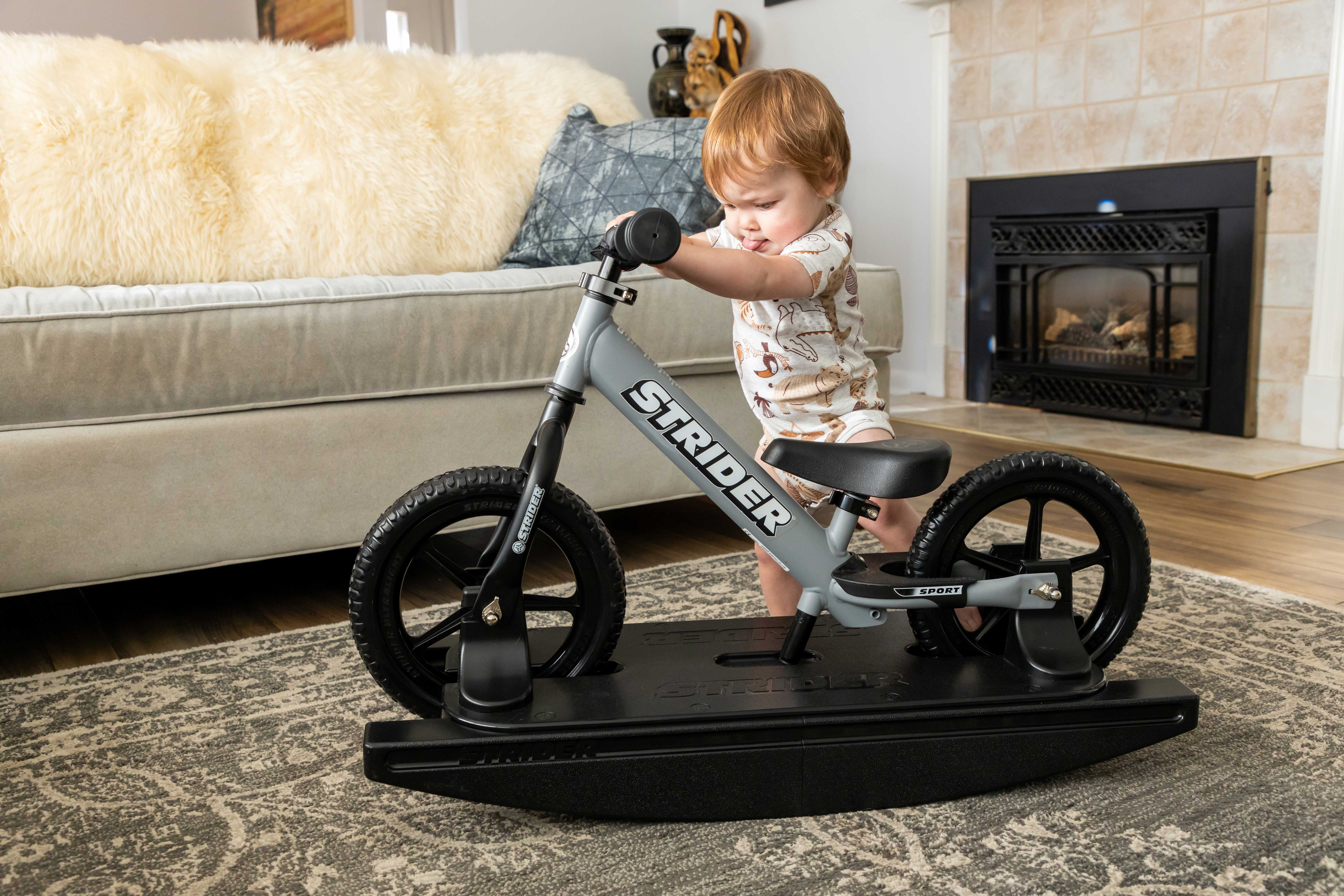 Strider 12 Sport 2 in 1 Rocking Bike for Toddlers Ages 6 Months