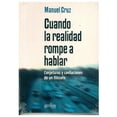 thumbnail image 1 of CUANDO LA REALIDAD ROMPE AL HABLAR Gedisa 9788474329001, 1 of 2