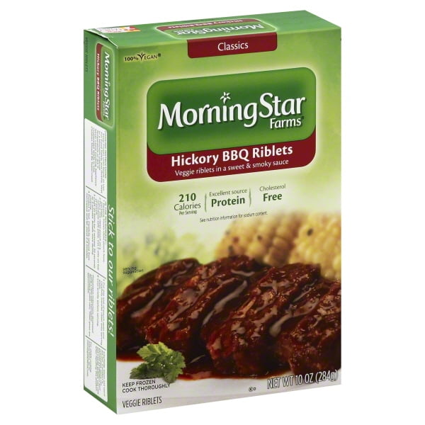 Morning Star Farms Meal Starters Hickory Bbq Riblets 10 Oz Walmart Com Walmart Com