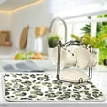 thumbnail image 5 of Dish Drying Mat for Kitchen Counter, Animal Skin Print Leopard Microfiber Kitchen Dish Mat Super Absorbent Dish Drainer Mat Heat-resistant Kitchen Counter Mat, 16x18 Inch, 5 of 7