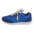 thumbnail image 7 of Womens Trainer Running Walking Shoes Casual Anti Slip Retro Fashion Quilted Low Wedge Sneakers Lace up Athletic Tennis Shoes, 7 of 7