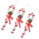 thumbnail image 3 of 3 adornos navideños de bastón de caramelo: colgantes decorativos para árbol de Navidad, decoración navideña DIY, decoración para el hogar y tiendas., 3 of 4