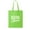 Lime, variant on We're Fools ... Might as Well Dance Cotton Canvas Tote Bag