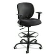 thumbnail image 5 of Safco Vue Heavy Duty Extended Height Stool Black Office Chair, 5 of 5