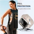 thumbnail image 3 of Protector de pantalla de cristal para Apple Watch, funda para Apple watch 8, 7, 6, SE, 5, 3, iWatch, 44mm, 45mm, 41mm, 40mm, 42mm, 38mm, 3 of 4