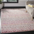 thumbnail image 2 of SAFAVIEH Montage Wendell Chevron Indoor/Outdoor Area Rug, Rust/Multi, 4' x 6', 2 of 6