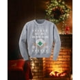 thumbnail image 5 of Tstars Boys and Girls Ugly Christmas Sweatshirt for Baseball Fans - Ho Ho Home Run Holiday, 5 of 6
