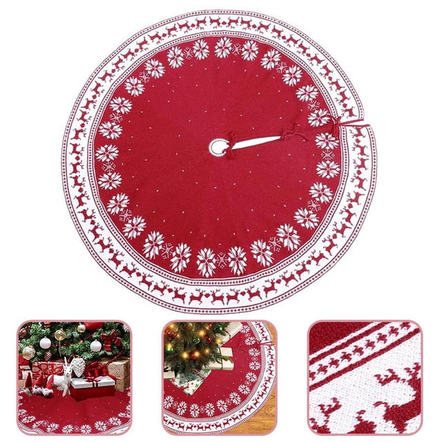 Árbol De Navidad Con Forma De Alce Y Flor De Nieve De 36/48 Pulgadas, Suministros De Decoración Navideña Para Escuelas, Hoteles, Centros Comerciales Serendint HA042008-01