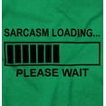 thumbnail image 2 of Sarcasm Loading Please Wait Crewneck T Shirts Boy Girl Teen Brisco Brands XS, 2 of 6
