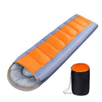 Mapskey Sleeping Bag, 40°F Portable Sleeping Bags for Adults with Compression Sack for All Season Camping, Hiking, Travel