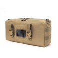 thumbnail image 3 of Mochila táctica militar, bolsa de viaje para acampar, accesorio militar, nailon, para deportes al aire libre, pesca, senderismo, caza, para hombre, bolsa Molle, color negro, 3 of 5