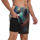 thumbnail image 2 of Balery Cute Flower Chihuahua Puppy Bañador para hombre, shorts de playa de secado rápido con entrepierna y forro de compresión-Small, 2 of 6