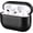 Black, variant on ICARER FAMILY AirPods Pro 3 Earbuds Case, Vintage Leather with Strap, Brown