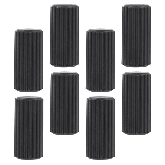 Toyvian 8Pcs Black Wheelchair Brake Grip Covers Replacement Brake Lever Caps with Antislip Design