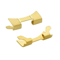 2 - END PIECE  LINK FOR PRESIDENT DAY DATE WATCH BAND 34MM ROLEX 19MM GOLD COLOR