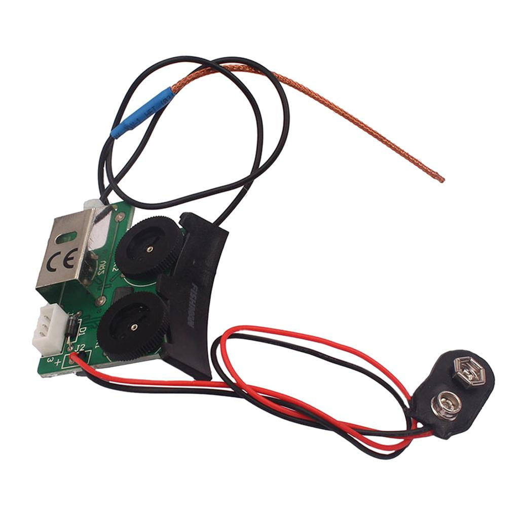 2-Band Piezo Pickup EQ Preamp System W/ Jack Plug For Acoustic Guitar St Instrument