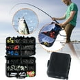thumbnail image 2 of 177PCS Fishing Tackle Box with Accessories, Portable Fish Hook Bait Parts Kit, Anti-Corrosion Fishing Gear for Beginners and Enthusiasts, Durable ABS Storage Case, 2 of 9