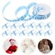 thumbnail image 3 of KAKOWELY 100 mini chupetes para bebé, para esparcir en la mesa, con cinta, para baby shower., 3 of 4