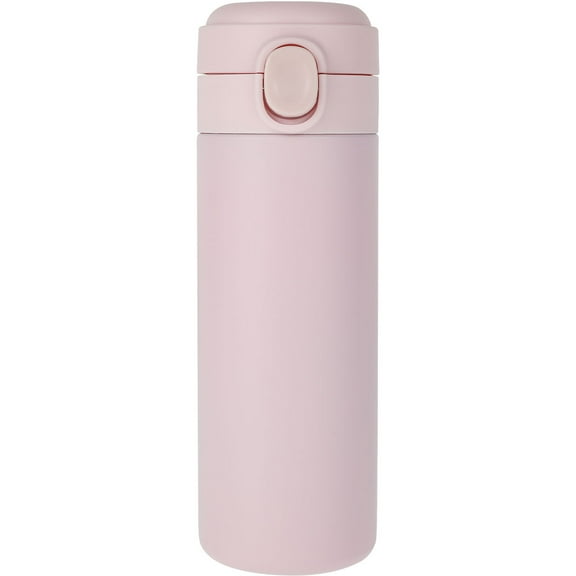 Ghopy Insulated Thermal Mug with Leakproof Lid Travel Cup Mug for Hot and Cold Drinks Vacuum Stainless Steel Pop-up Travel Cups for Water Coffee and Tea Holds Heat for up to 8 Hours 450ml