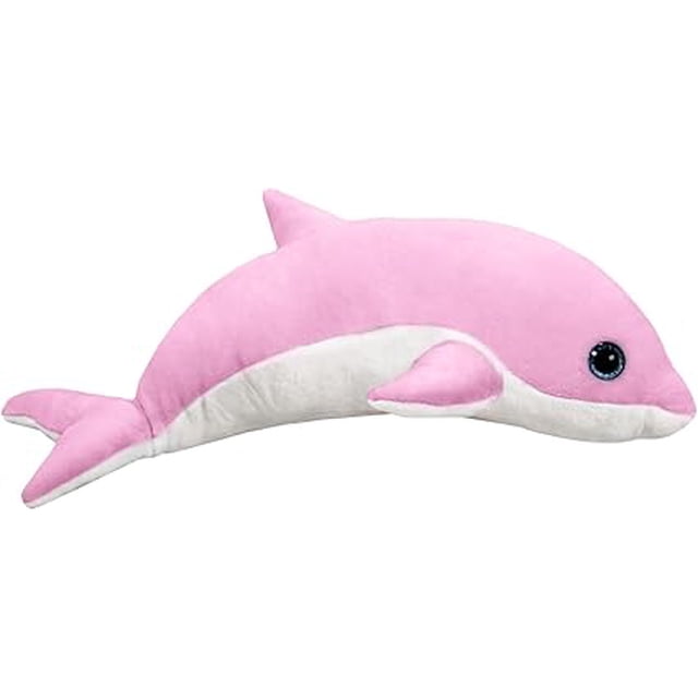 Delfín de Peluche PELUCHERIA 50 cm Mediano Rosa