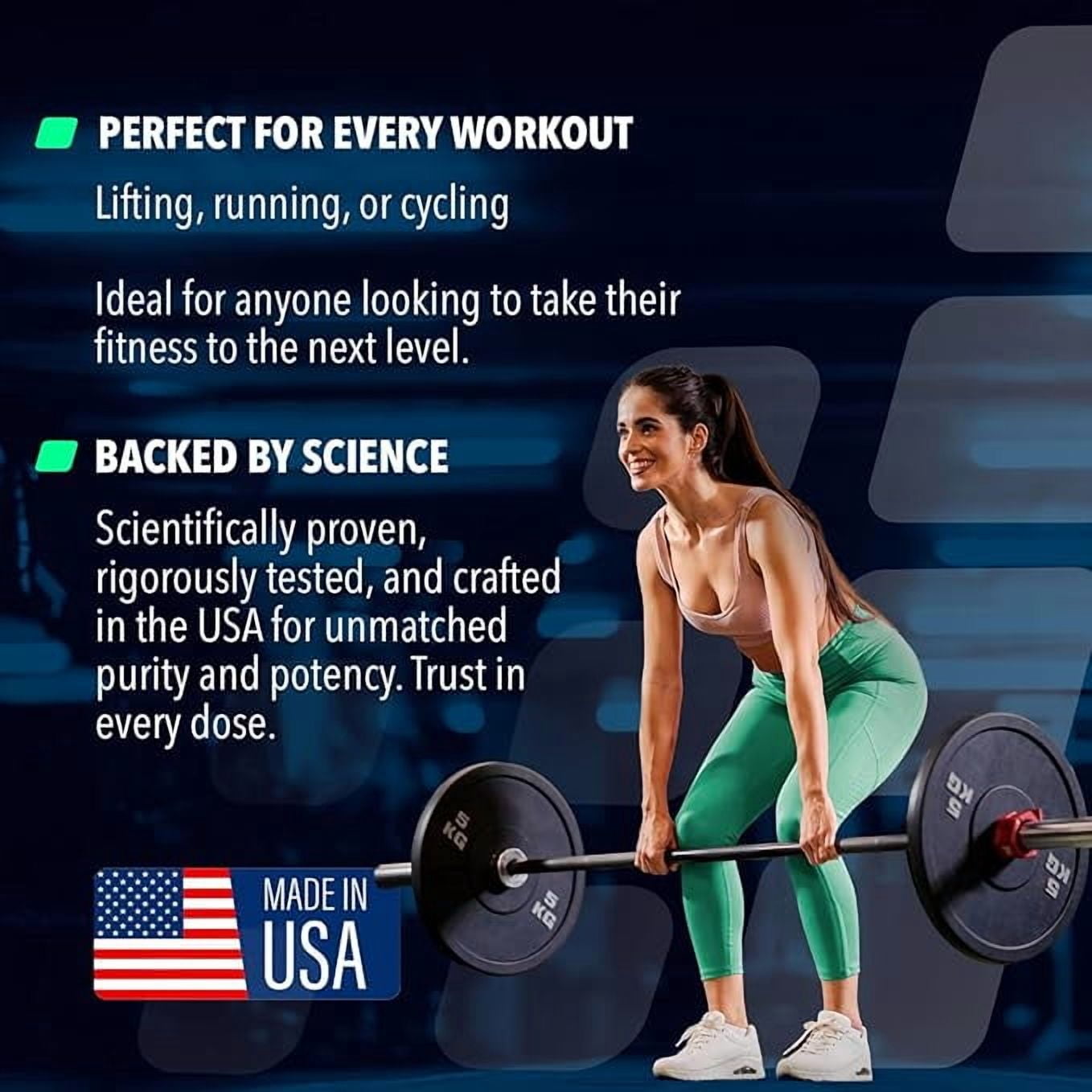 NF Sports Pre-Workout Powder – Energy, Focus, Strength & Endurance Support for Men & Women – Strawberry Lemonade – 25 Servings