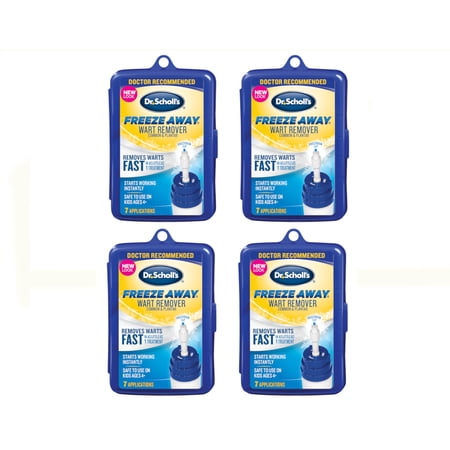 4 Pack - Dr. Scholl's Freeze Away Wart Remover 7 Each