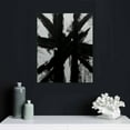 thumbnail image 4 of COMIO Black And White Abstract Wall Art - Black Painting Stroke Graffiti Artwork for Living Room, Bedroom, Office Decor,16x20in, 4 of 4