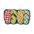 thumbnail image 1 of Hearth & Gear Summer Flip Flop Style Entrance Welcome Mat Rubber Back Kitchen Funny Carpet Front Door Funny Welcome Carpet Special Shape Funny Front Door Welcome Carpet Living Rug Cowhide Throw, 1 of 7