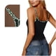 thumbnail image 5 of Camisetas de Verano para Mujeres sin Mangas Impresas con Cuello en U de Poliéster de Longitud Regular de Moda Casual, 5 of 6