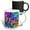 Multicolor, variant on 3drose, Image of Bright Geometric Cubes in Multi Colors, 15oz Mug