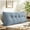 Blue-23.62*15.75in, variant on Triangular wedge headboard cushion featuring a side pocket design—perfect for college dorms, beds, sofas, or daybeds. It serves as both a comfortable backrest for reading and a stylish accessory to e