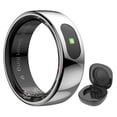 thumbnail image 1 of Sports Fitness Tracker Blood Oxígeno Presión para Mujeres Hombres Electrónicos Smartring Smart Ring R08 Con Estuche Carga El, 1 of 9