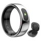 thumbnail image 1 of Sports Fitness Tracker Blood Oxígeno Presión para Mujeres Hombres Electrónicos Smartring Smart Ring R08 Con Estuche Carga El, 1 of 9