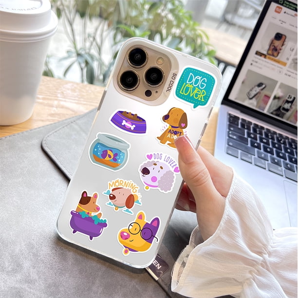 Mantenga su iPhone seguro y elegante con esta moderna funda plateada de doble capa con un divertido diseño artístico.
