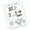 White, variant on Electronic Metronome Tone Generator Tuner Clip on Tempos Metronome LCD Digital Rhythm Metronome for Professional Runners