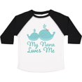 thumbnail image 3 of Inktastic My Nana Loves Me Boys or Girls Toddler T-Shirt, 3 of 5