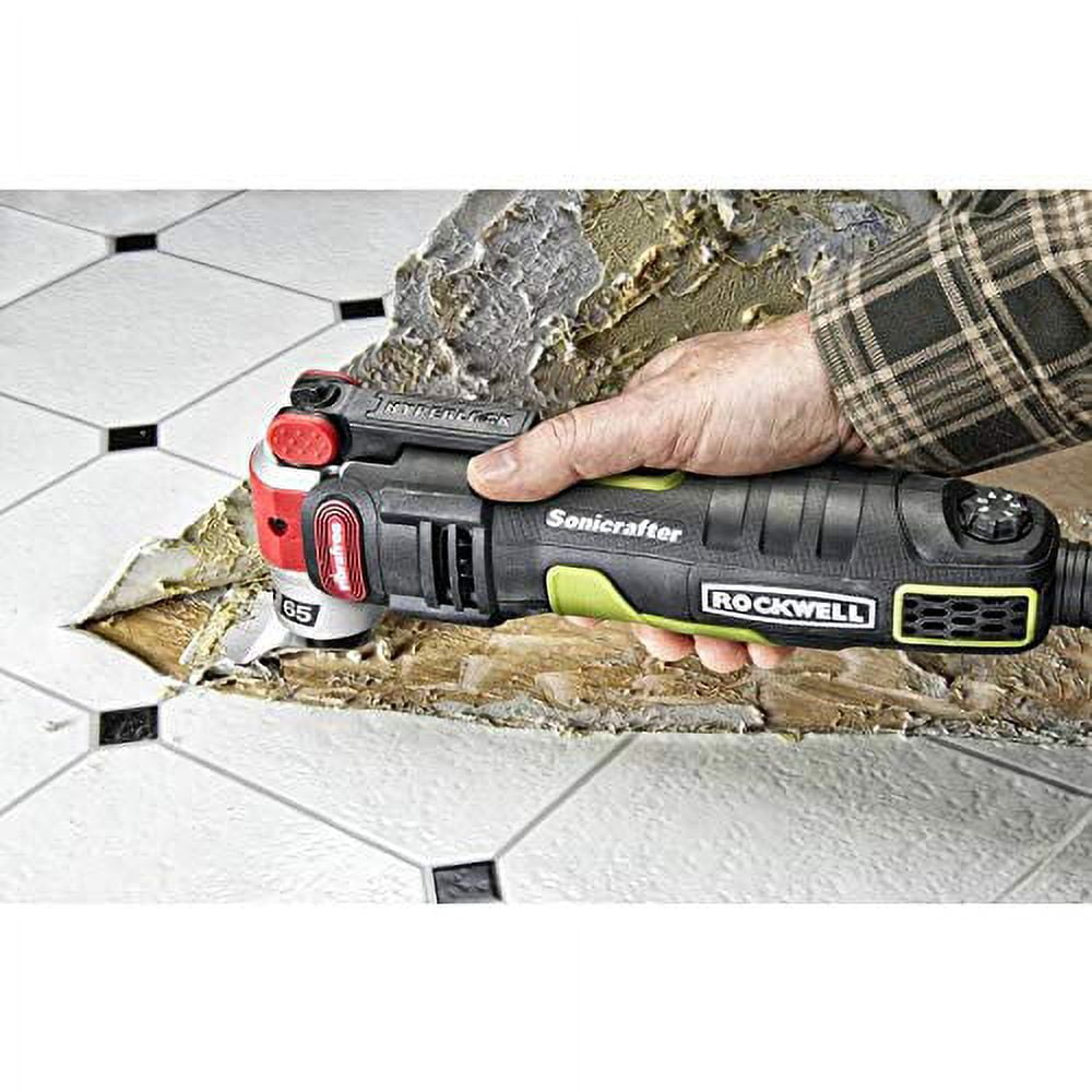 Rockwell F65 Vibrafree Sonicrafter amps Corded Oscillating Multi-Tool 