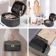 thumbnail image 5 of Toiletry Bag Women Large Capacity Makeup Bag with Waterproof PU Makeup Bag Travel Case 3 Pieces, 5 of 5