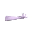 thumbnail image 2 of Gravity Threads Ladies Satin Opera Gloves 18" Lilac, 2 of 2