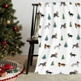 thumbnail image 6 of Beautynvta Christmas Blanket, Christmas Tree and Dog Printed Throw Blanket, Christmas Flannel Blanket, Warm Winter Decorative Throw for Sofa Couch Bed, 51.2''x59'', 6 of 6