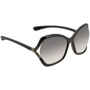Tom Ford Astrid Grey gradient Oversized Ladies Sunglasses FT0579-01B