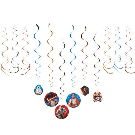 Star Wars Episode VII Hanging Party Decorations, Party Supplies