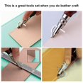 thumbnail image 4 of 7 In 1 Comfortable Edge Beveller, Durable Leather Creaser, For Leather Craft Replace, 4 of 8
